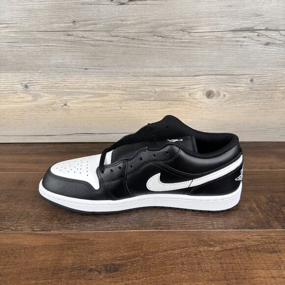 Nike Air Jordan 1 Low Orca Mens Size 10 Black Summit White 553558 043 - Picture 7 of 9